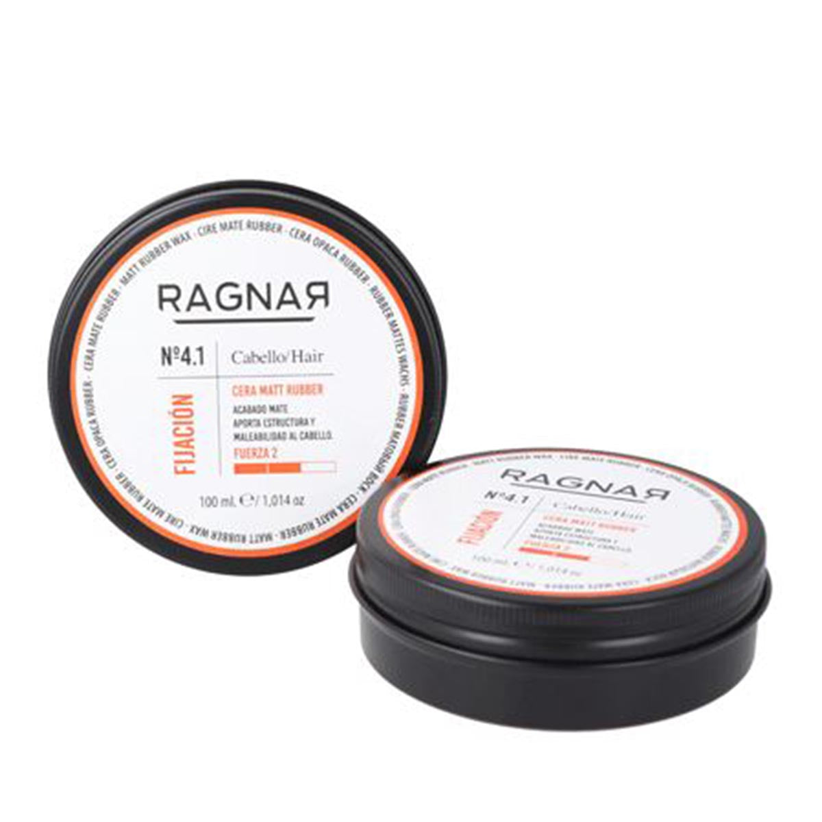 Ragnar Matt Rubber Cera Fuerza 2 100Ml